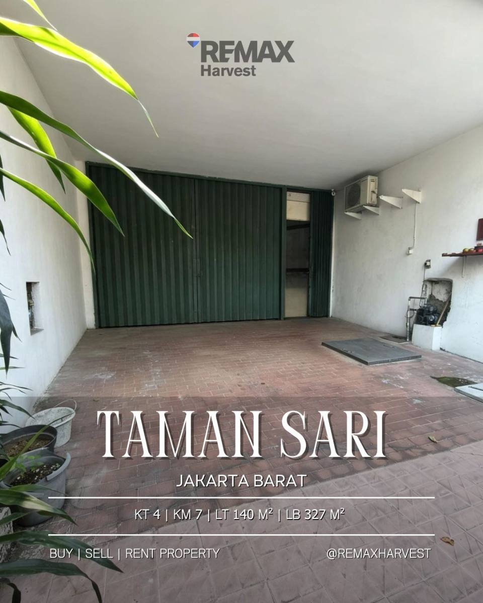 DIJUAL CEPAT !! RUMAH STRATEGIS Taman Sari - Jakarta Barat