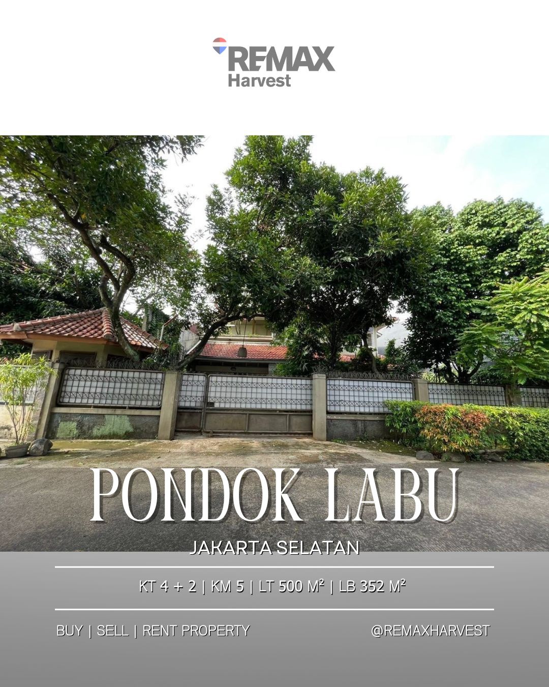Rumah Pondok Labu Jakarta Selatan
