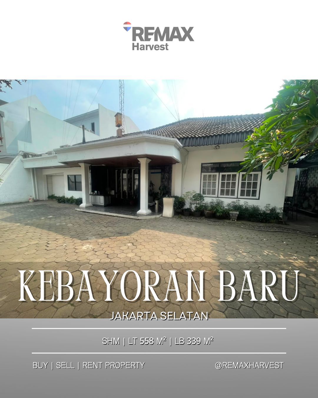 Rumah Kantor Strategis Kebayoran Baru