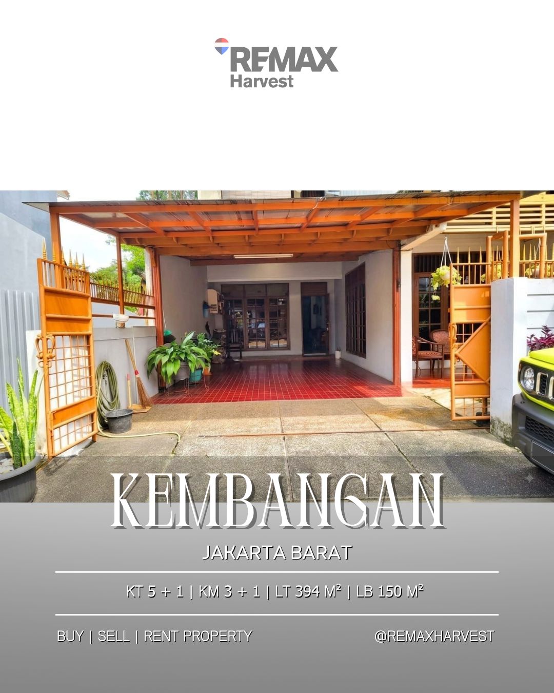 Rumah Klasik Siap Huni di Kembangan