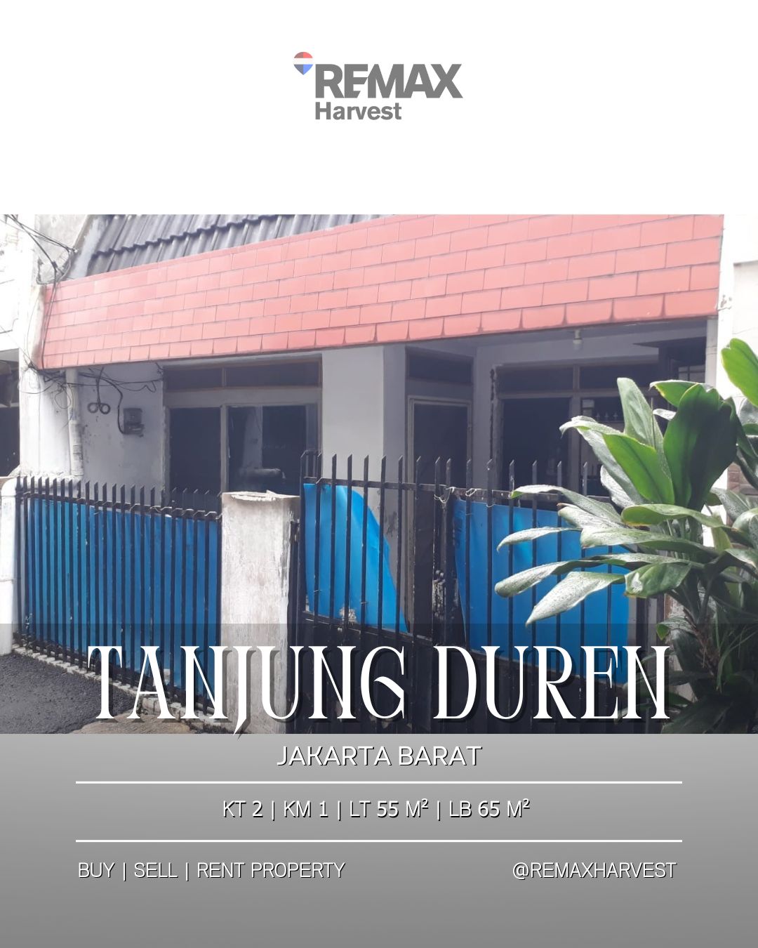 Rumah Tinggal Hitung Tanah Tanjung Duren