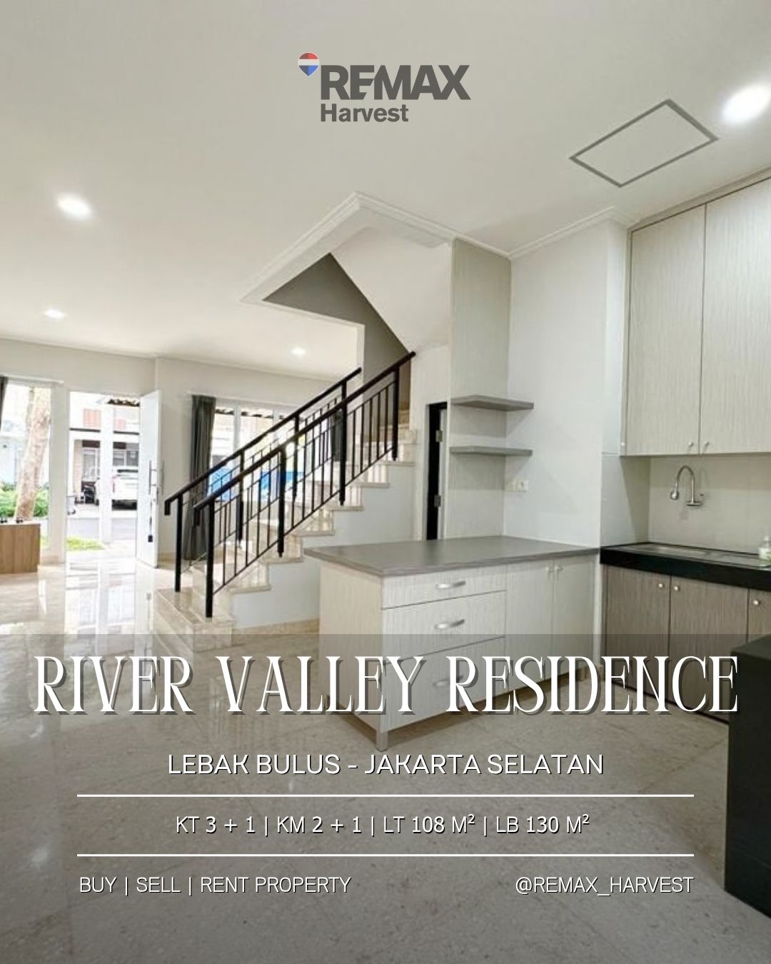 Rumah River Valley Residence Lebak Bulus