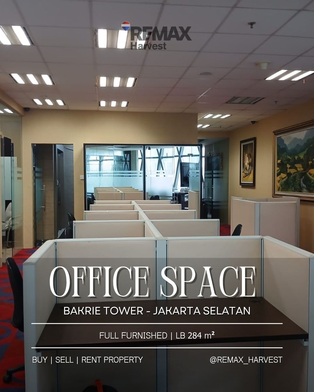 Office Space Bakrie Tower Jakarta Selatan